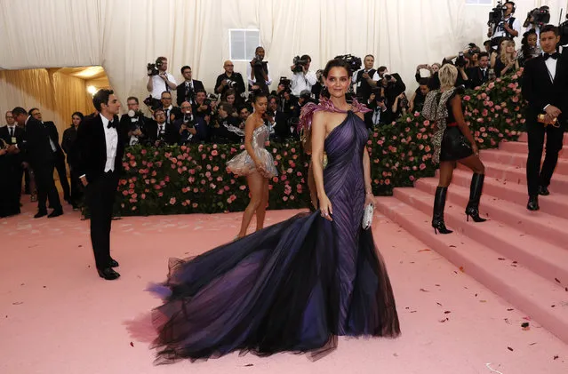 Katie Holmes attends the 2019 Met Gala celebrating “Camp: Notes on Fashion” at the Metropolitan Museum of Art on May 06, 2019 in New York City. (Photo by Andrew Kelly/Reuters)