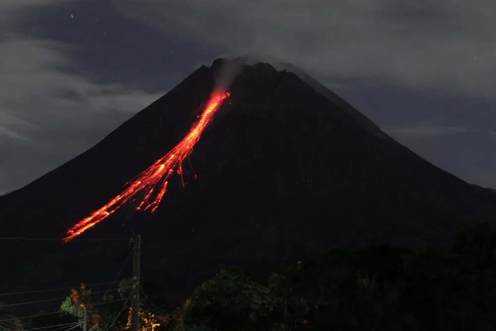 Volcanoes in Past Months