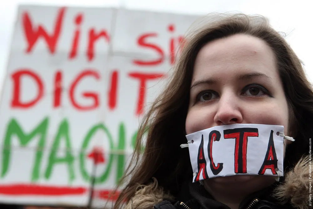 Activists Protest ACTA Proposal