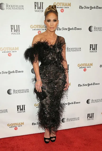 Jennifer Lopez attends the IFP's 29th Annual Gotham Independent Film Awards at Cipriani Wall Street on December 02, 2019 in New York City. (Photo by Jemal Countess/Getty Images for IFP)