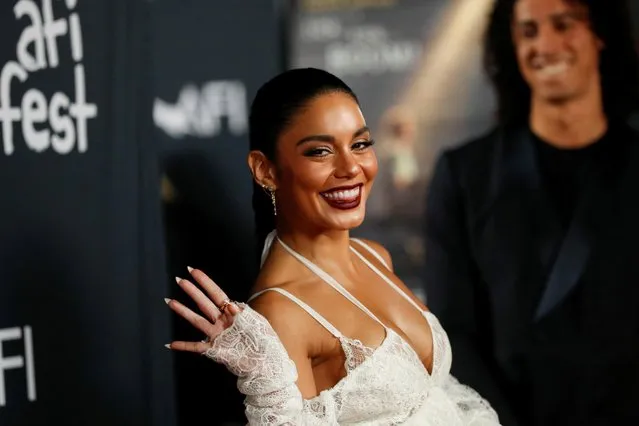 Actor Vanessa Hudgens attends a premiere screening for “Tick, Tick . Boom” during the opening night of AFI Fest at TCL Chinese theatre in Los Angeles, California, U.S. November 10, 2021. (Photo by Mario Anzuoni/Reuters)