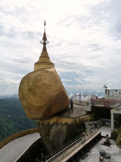 Kyaiktiyo Pagoda (also known as Golden Rock)