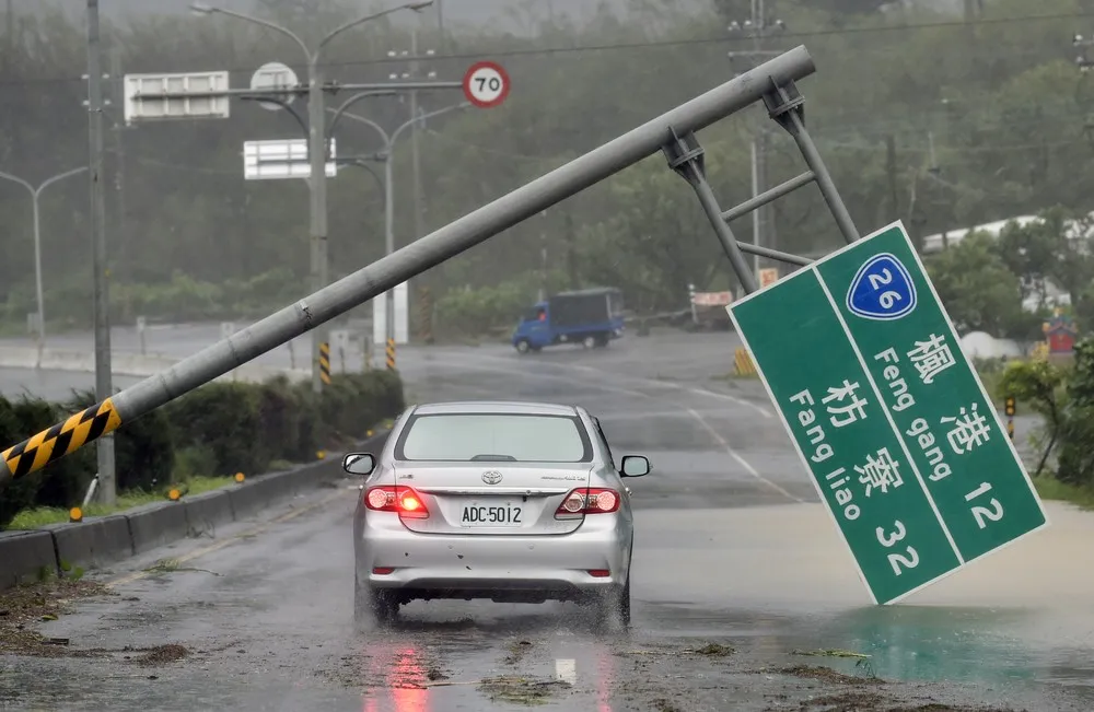 Super Typhoon Meranti Targets Taiwan