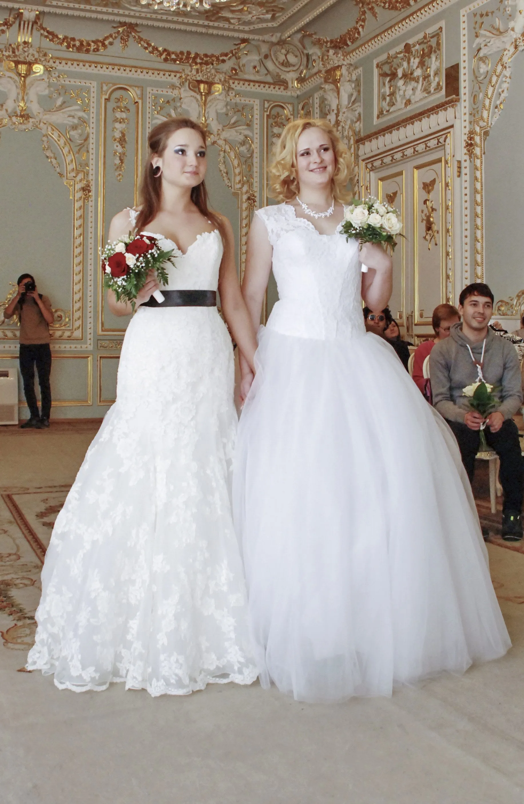 Brides Marry In Russia S First Lgbt Wedding Thanks To Legal Loophole