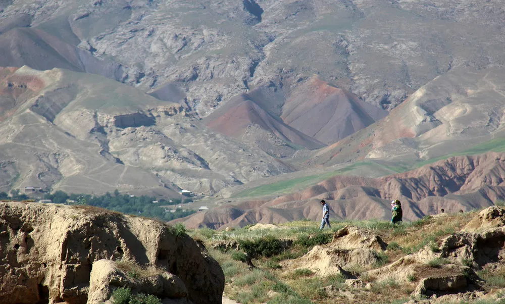 Fann Mountains in Tajikistan
