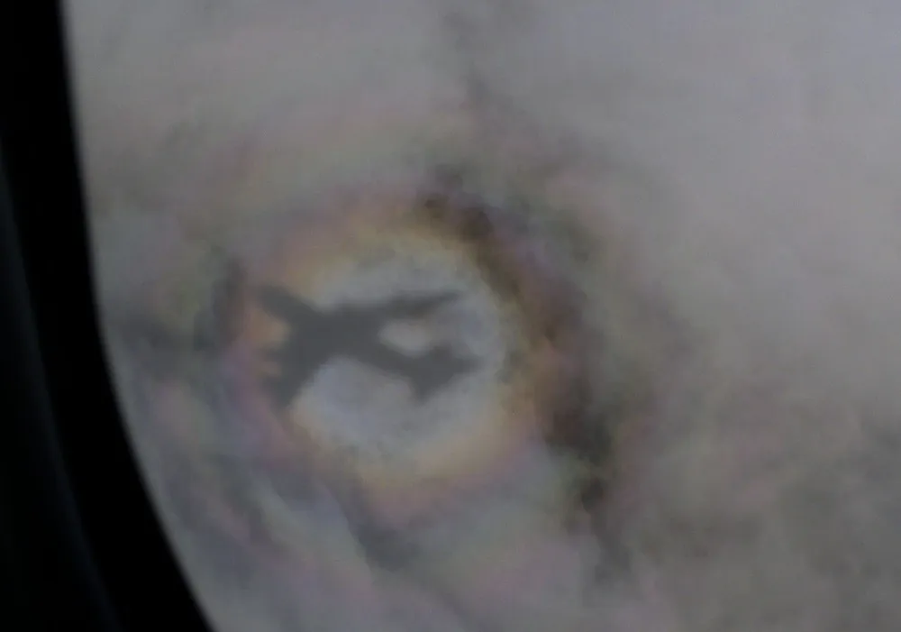 Shadow of US Air Force One