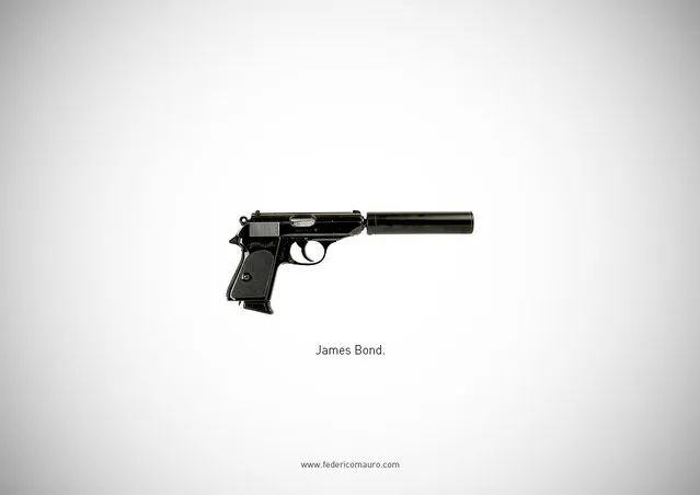 Famous Guns By Federico Mauro