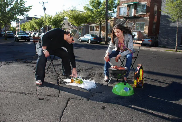 “Potholes” Project by Photographer Davide Luciano