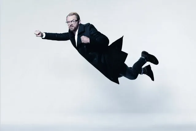 Undated handout photo issued by Oxfam of Simon Pegg who took part in a photo shoot with top photographer Rankin for Oxfam's Lift Lives for Good campaign. (Photo by Rankin/PA Wire)