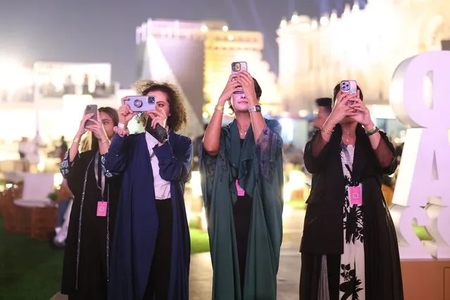 Guests film Bruno Marse during the Opening Night Official After Party at the Red Sea International Film Festival on December 01, 2022 in Jeddah, Saudi Arabia. (Photo by Tim P. Whitby/Getty Images for The Red Sea International Film Festival)
