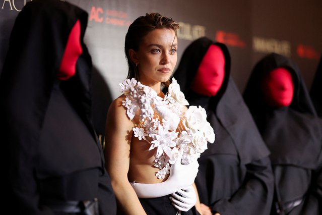 Cast member, American actress Sydney Sweeney attends the premiere of Neon's “Immaculate” during Beyond Fest at The Egyptian Theatre Hollywood on March 15, 2024 in Los Angeles, California. (Photo by Mario Anzuoni/Reuters)