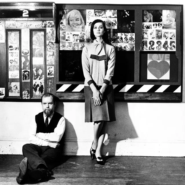 Though she had no major exhibition of her work until she was 98, Juda had a long career as a highly successful commercial photographer, working for magazines and advertising agencies for 45 years. Here: Peter Blake and model Marie-Lise Gres at his studio, London, 1961. (Photo by Elsbeth Juda Archive/Victoria and Albert Museum)