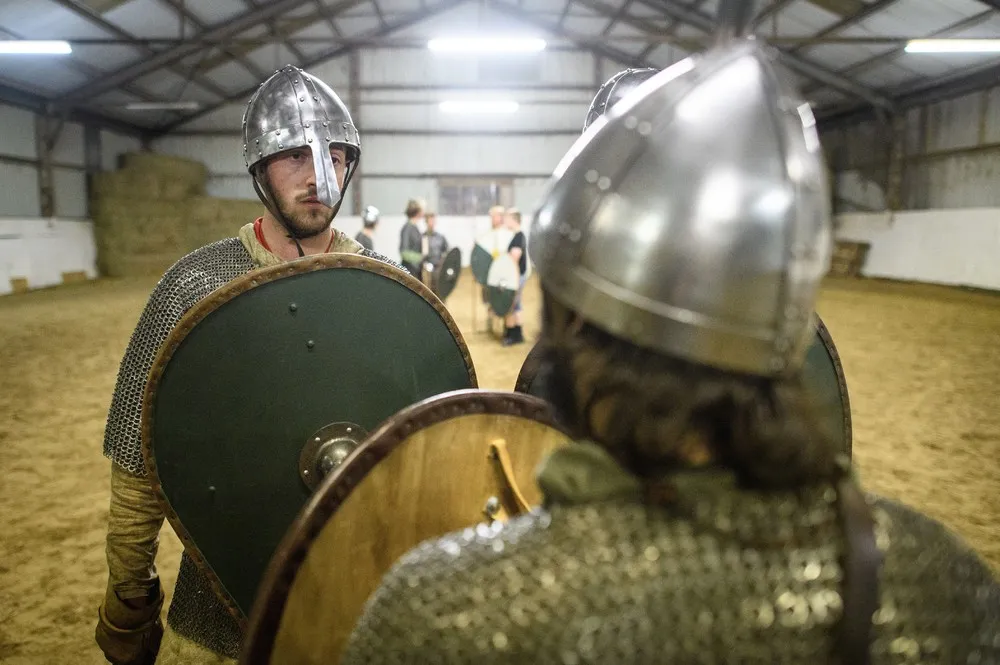 Re-enactors Prepare for the Battle of Hastings for 950th Anniversary
