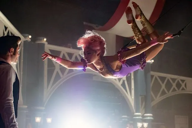 The Greatest Showman is an upcoming American biographical musical drama film directed by Michael Gracey, and written by Jenny Bicks and Bill Condon. It stars Hugh Jackman, Zac Efron, Michelle Williams, Rebecca Ferguson and Zendaya, and tells the story of how P. T. Barnum started the Barnum & Bailey Circus. (Photo by  Lifestyle pictures/Alamy Stock Photo)