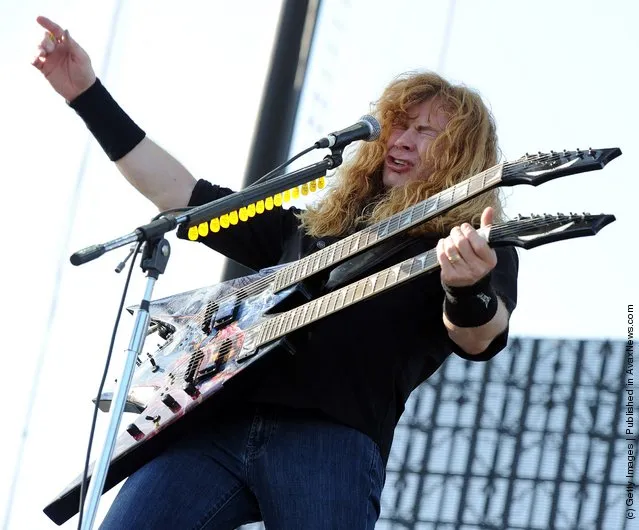Musician Dave Mustaine of Megadeth
