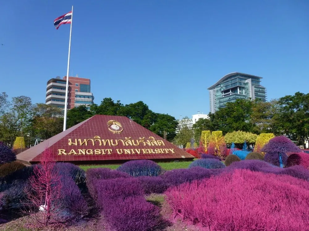 Colourful Campus of Thailand's Rangsit University