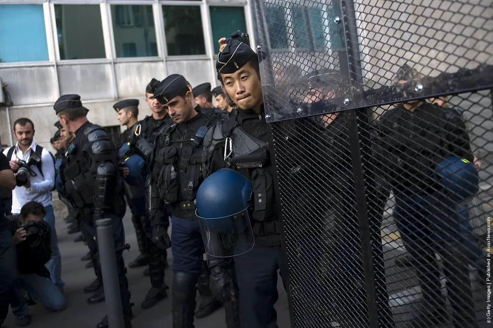 G20 Protesters Gather In Nice