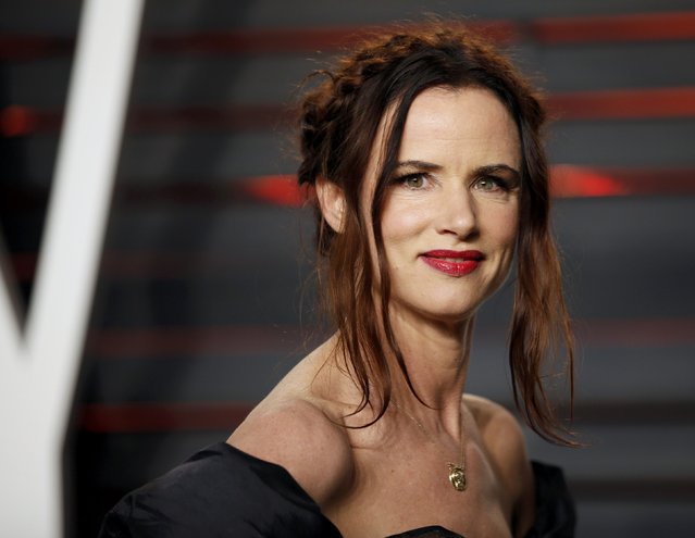 Actress Juliette Lewis arrives at the Vanity Fair Oscar Party in Beverly Hills, California February 28, 2016. (Photo by Danny Moloshok/Reuters)