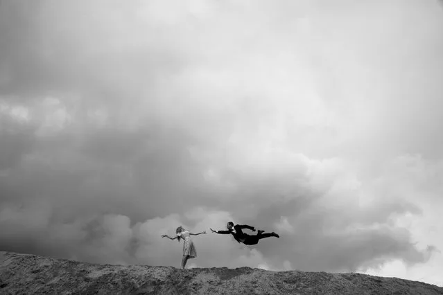 “Leap of Love”. (Photo by Tyler Shields)