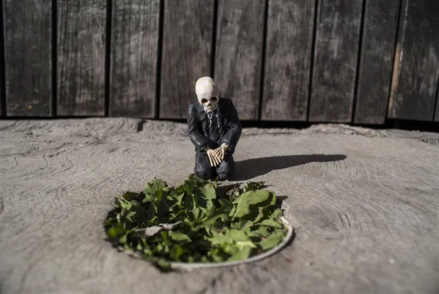 Cement Eclipses By Isaac Cordal