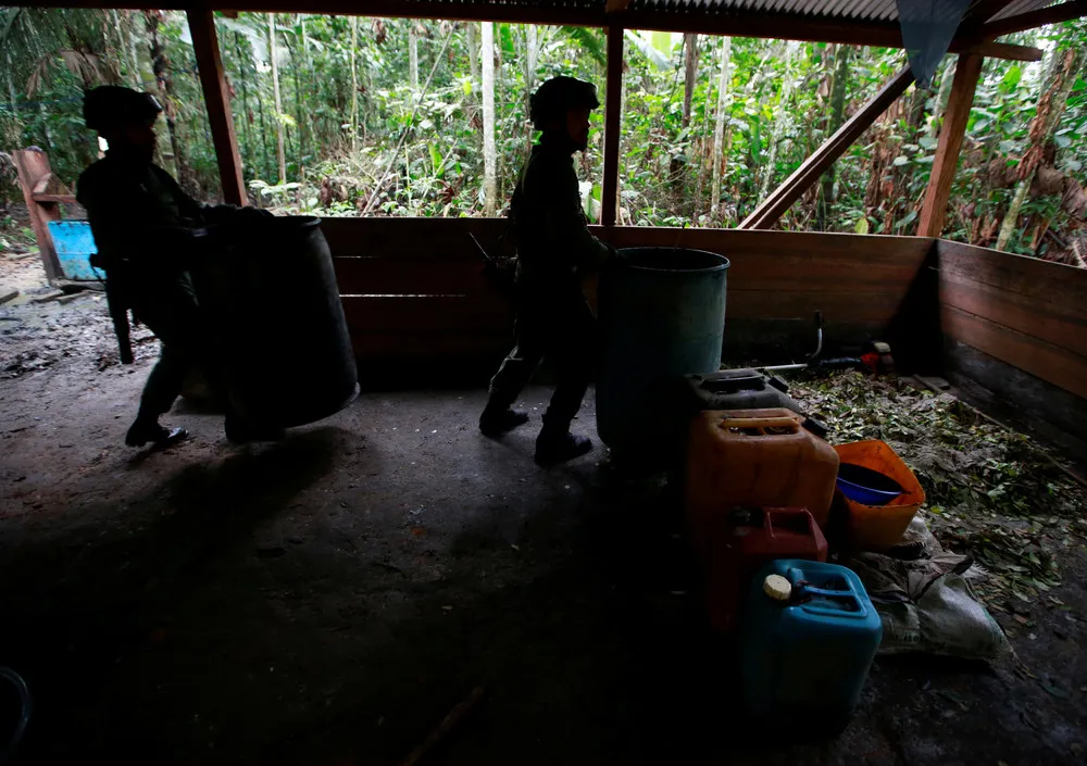 Colombia Destroyed More than 100 Cocaine Labs in 5 Days