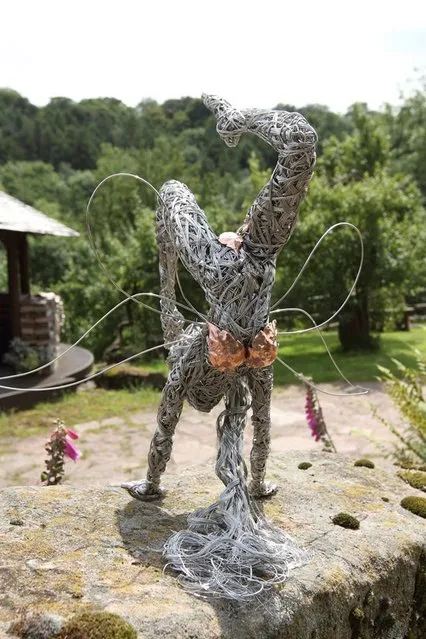 Fantasy Wire Fairies Sculptures By Robin Wight