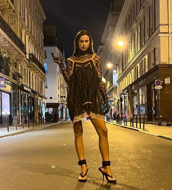 Russian model and television personality Irina Shayk in the first decade of October 2022 says she's “phresh out the runway”. (Photo by irinashayk/Instagram)