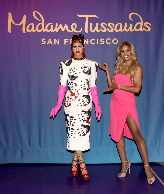Madame Tussauds San Francisco unveils Laverne Cox as Dr. Frank-N-Furter from “Rocky Horror Picture Show” at Madame Tussauds on October 13, 2016 in Hollywood, California. (Photo by Rachel Murray/Getty Images for Madame Tussauds San Francisco )
