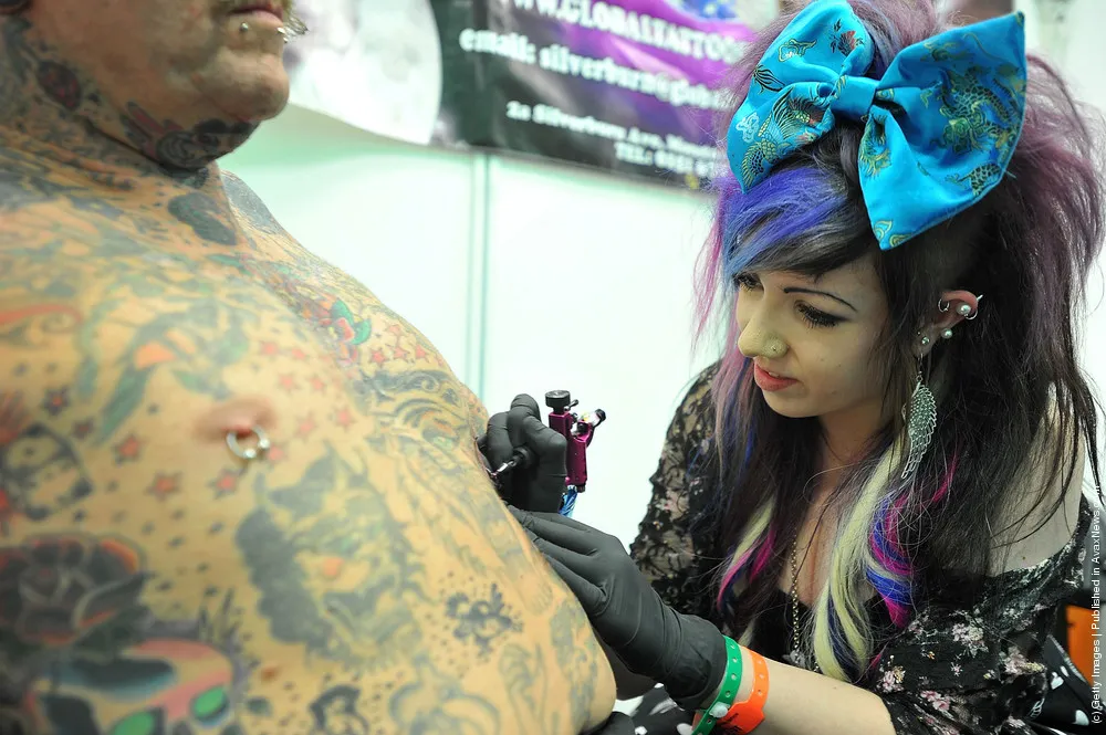 Tattoo Artists Participate In Ink For Heroes To Aid Injured Soldiers