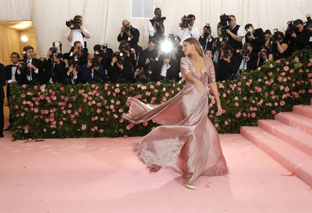 Gisele Bundchen attends the 2019 Met Gala celebrating “Camp: Notes on Fashion” at the Metropolitan Museum of Art on May 06, 2019 in New York City. (Photo by Andrew Kelly/Reuters)