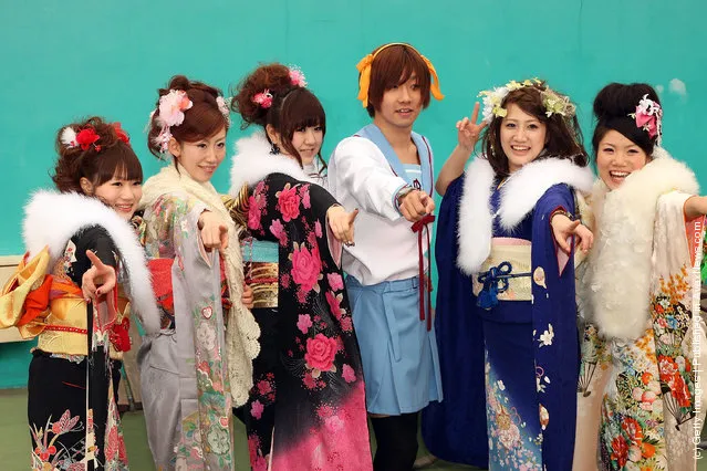 Twenty-Year-Old People Celebrate Coming-Of-Age Around Japan