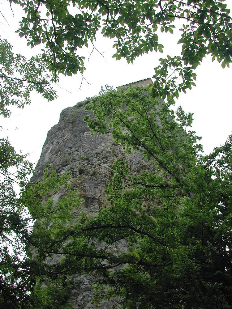 Katskhi Pillar In Georgia