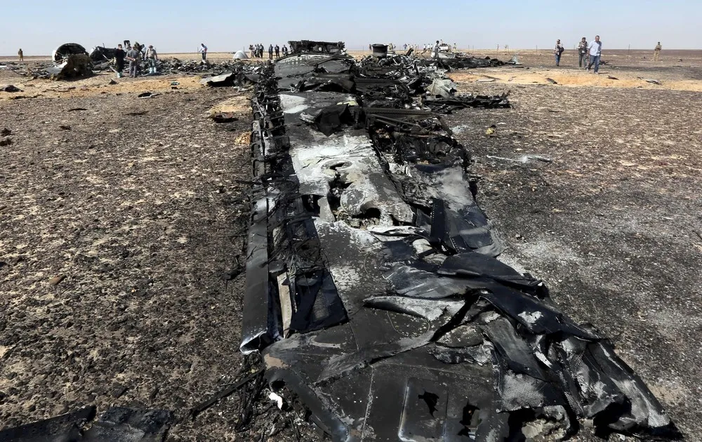 At Egypt Crash Scene