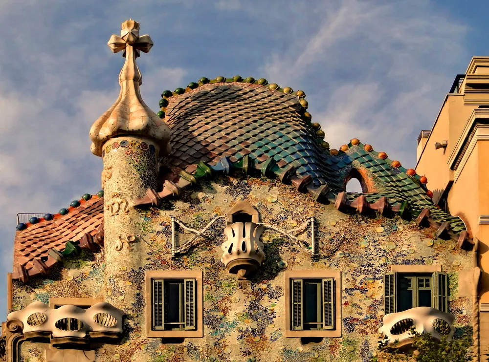 Casa Batllo by Antoni Gaudi