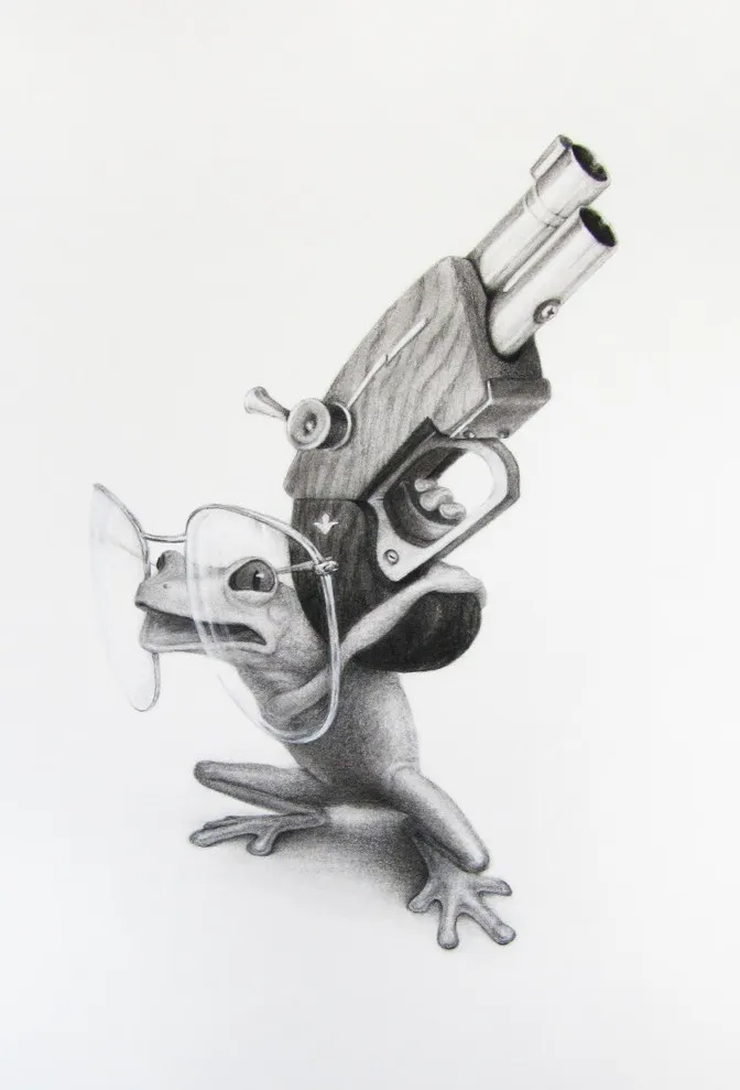 Gun-Toting Animals by Xiau Fong