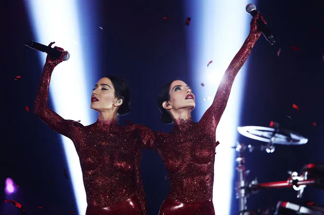 The Veronicas perform on stage during the 30th Annual ARIA Awards 2016 at The Star on November 23, 2016 in Sydney, Australia. (Photo by Cameron Spencer/Getty Images)