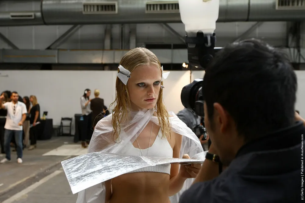 Spring 2012 Mercedes-Benz Fashion Week Backstage