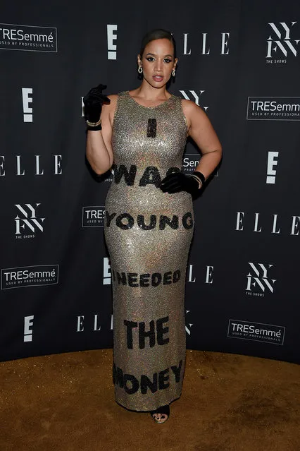 Dascha Polanco attends the E!, ELLE, and IMG NYFW kick-off party hosted by TRESemmé on September 04, 2019 in New York City. (Photo by Dimitrios Kambouris/Getty Images for ELLE)