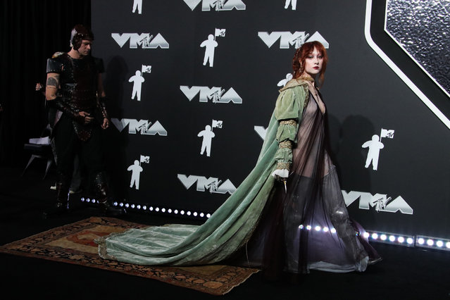 Chappell Roan attends the MTV Video Music Awards in Elmont, New York, U.S., September 11, 2024. (Photo by Matt Baron/BEI/Rex Features/Shutterstock)