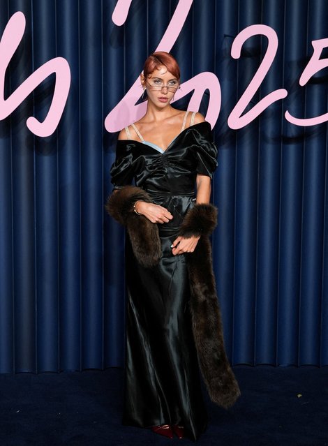 Actor and model Iris Law attends The Fashion Awards 2025, an annual event raising money for the British Fashion Council Foundation, at the Royal Albert Hall, in London, Britain on December 1, 2025. (Photo by Maja Smiejkowska/Reuters)