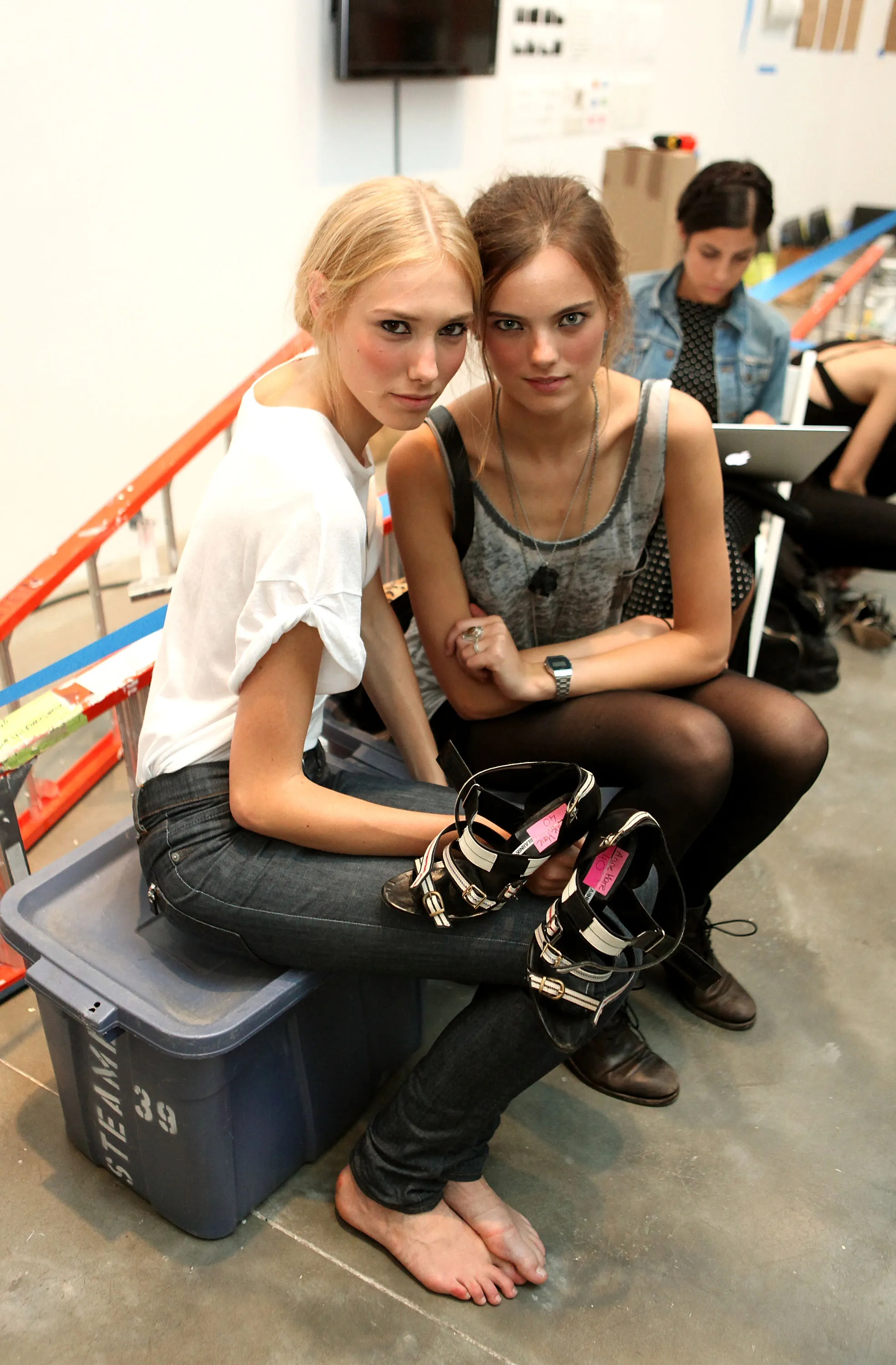 Spring 2012 Mercedes Benz Fashion Week Backstage