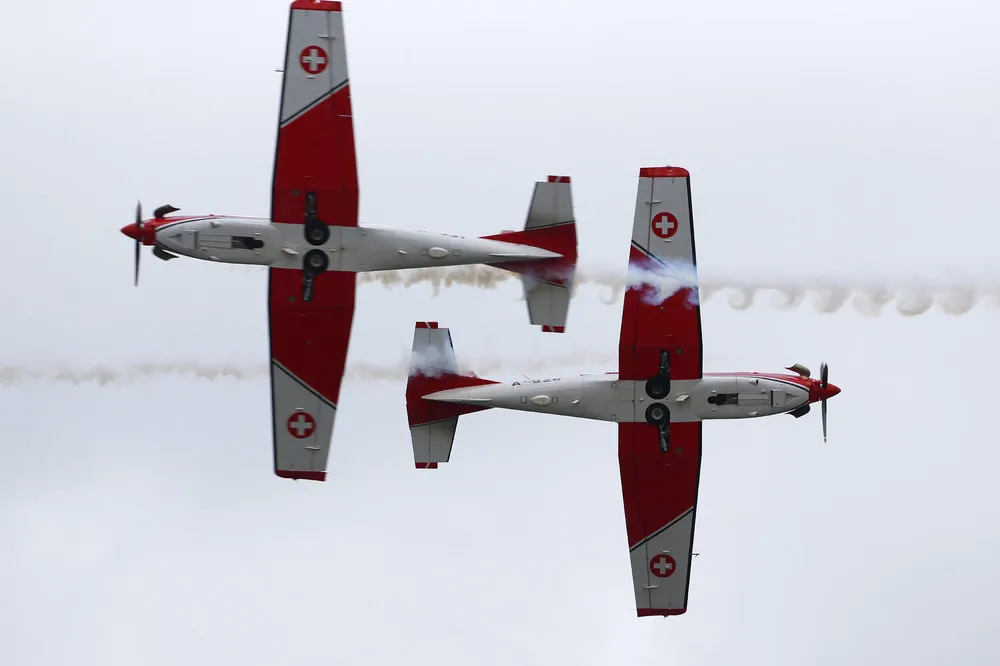 The AIR14 Airshow in Switzerland