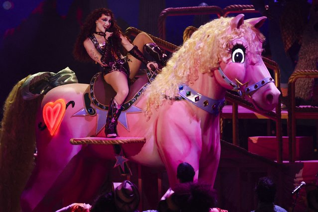 Chappell Roan performs during the 67th Annual Grammy Awards in Los Angeles, California, U.S., February 2, 2025. (Photo by Mario Anzuoni/Reuters)