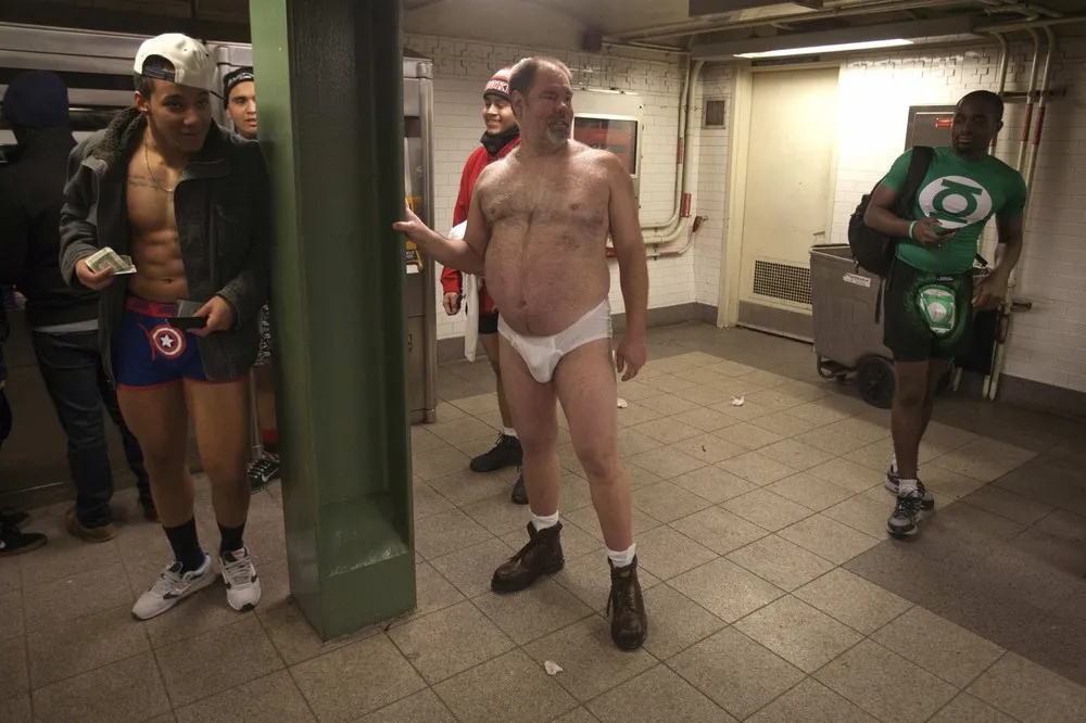 No Pants Subway Ride 2015, Part 2/2