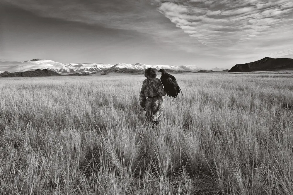 Mongolian Kazakhs Hunting with Eagles