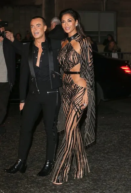 Nicole Scherzinger and Julien Macdonald attend The Fashion Awards 2016 at Royal Albert Hall on December 5, 2016 in London, England. (Photo by Danny E. Martindale/Getty Images)