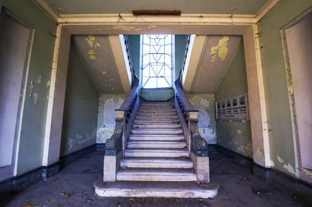 Abandoned orphanage. (Photo by Gaz Mather/Cater News)