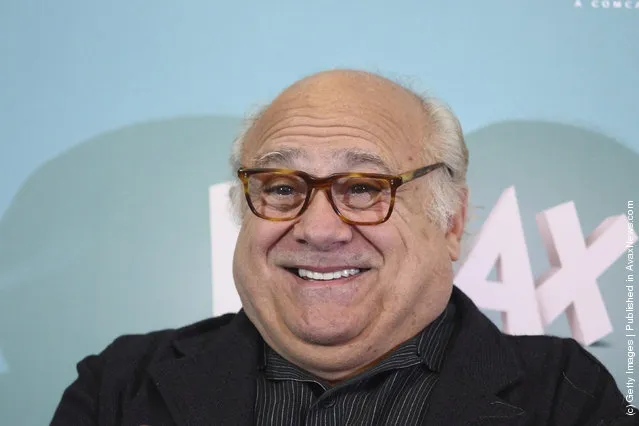 Actor Danny DeVito attends the 'Dr. Seuss' The Lorax' (Der Lorax) Germany Photocall at Ritz Carlton