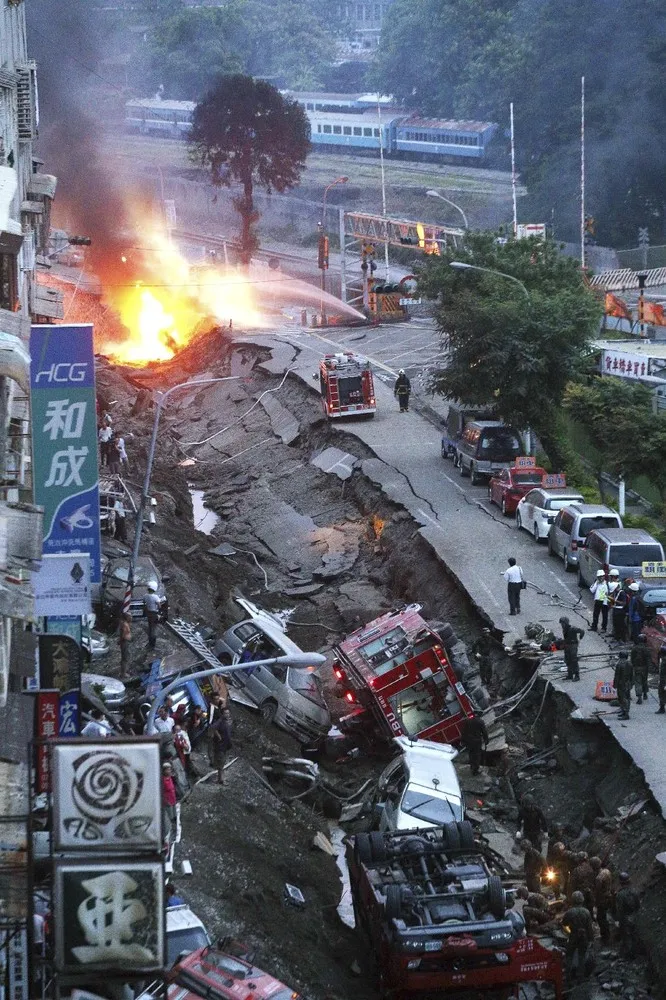 Gas Explosion in Southern Taiwan