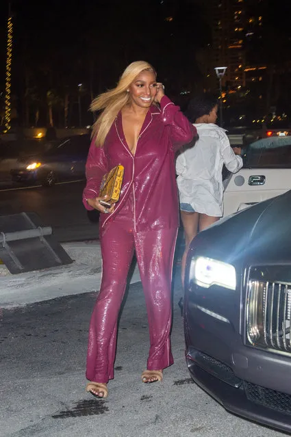 American TV Personality Nene Leakes is spotted as she heads to Novikov in Miami, FL, USA on January 3, 2019. Pictured: Nene Leakes. (Photo by RM/Splash News and Pictures)